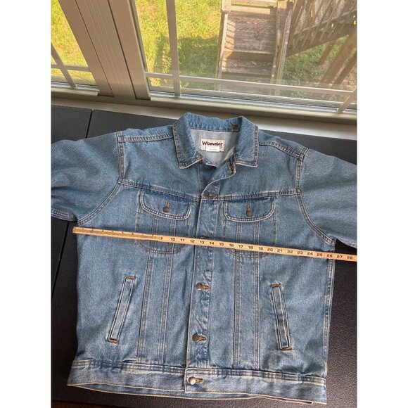 Wrangler Rugged Wear Men's Denim Cowboy Jacket XL - Picture 9 of 11